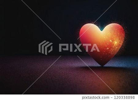 valentine's day in black and red valentine's day in black and red 120338898