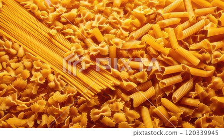 AI image: Lots of pasta 120339945