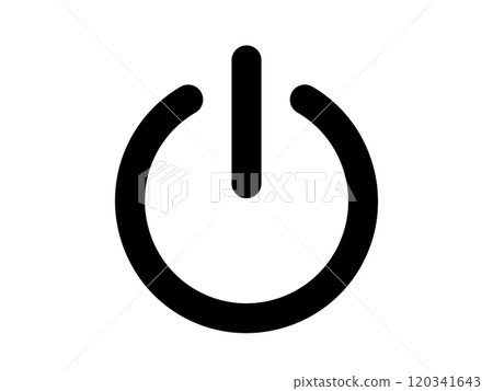 Power button icon 120341643