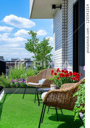 Residential image: A small space for relaxation 120341814