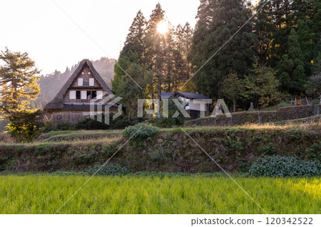 《Toyama Prefecture》Ainokura Gassho-style Village and Gokayama in autumn 《Toyama Prefecture》Ainokura Gassho-style Village and Gokayama in autumn 120342522