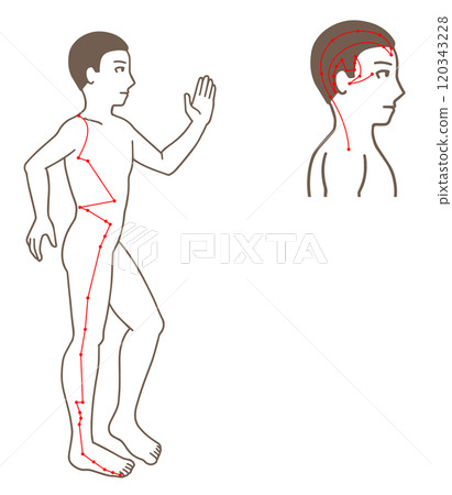少陽膽經足部穴位圖解 120343228
