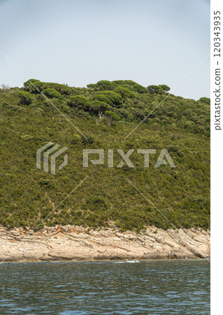 Bay of Kotor also known as the Boka views, popular Balkan coastline Bay of Kotor also known as the Boka views, popular Balkan coastline 120343935