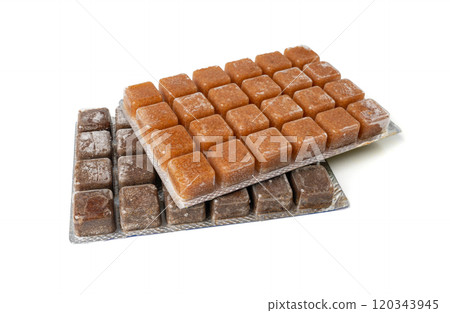 Fish Food Isolated, Insect Briquettes, Frozen Artemia, Cold Daphnia, Frozen Bloodworm 120343945