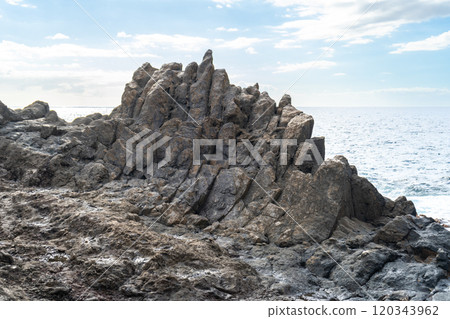 Lava Fields, Pumice Volcano Stones Texture, Volcanic Pumice Pattern, Pieces of Lava, Basalt Extrusive Igneous Rock 120343962