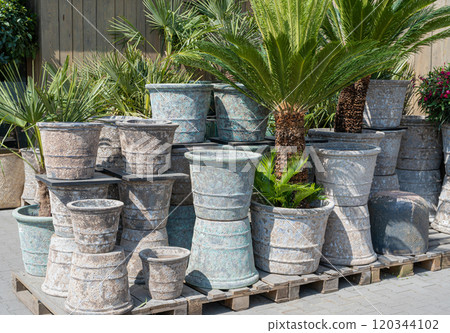 Color Flower Pots, New Ceramic Pottery, Various Clay Handicraft, Garden Vase, Decorative Flower Pots 120344102