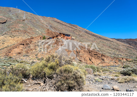 Lava Fields, Pumice Volcano Stones Texture, Volcanic Pumice Pattern, Pieces of Lava, Basalt Extrusive Igneous Rock 120344117