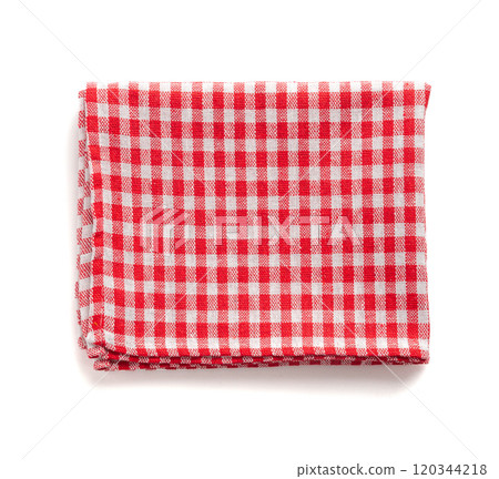 Picnic Table Cloth, Checkered Napkin, Red White Tablecloth, Kitchen Towel, Restaurant Dishcloth 120344218