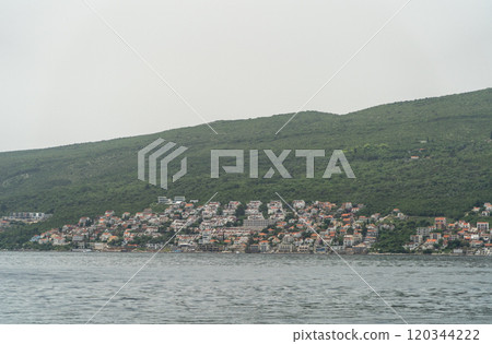 Bay of Kotor also known as the Boka views, popular Balkan coastline Bay of Kotor also known as the Boka views, popular Balkan coastline 120344222