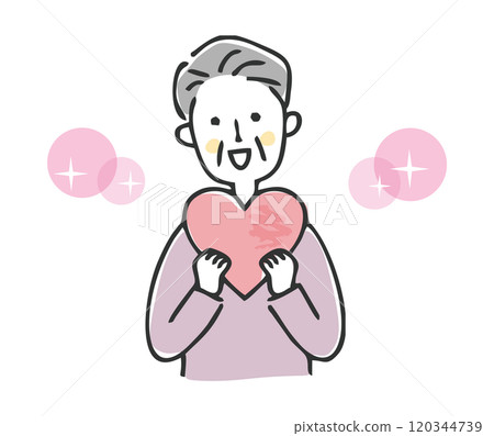 內心平靜和感情的圖像插圖 120344739