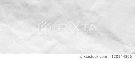 Abstract white crumpled and creased recycle craft paper texture background Abstract white crumpled and creased recycle craft paper texture background 120344896