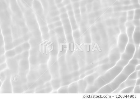 Abstract white transparent water shadow surface texture natural ripple background Abstract white transparent water shadow surface texture natural ripple background 120344905