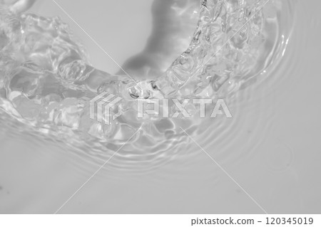 Abstract white transparent water shadow surface texture natural ripple background Abstract white transparent water shadow surface texture natural ripple background 120345019