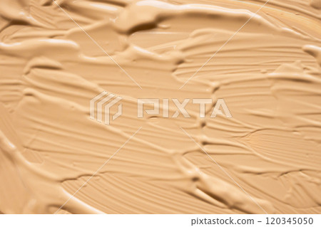 liquid foundation makeup cream texture background 120345050