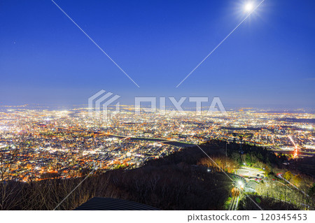 Sapporo as seen from Mt. Moiwa Observatory Sapporo as seen from Mt. Moiwa Observatory 120345453