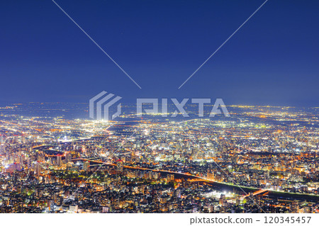 Sapporo as seen from Mt. Moiwa Observatory Sapporo as seen from Mt. Moiwa Observatory 120345457