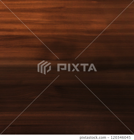 深棕色細粒松木板的方形背景影像 120346045