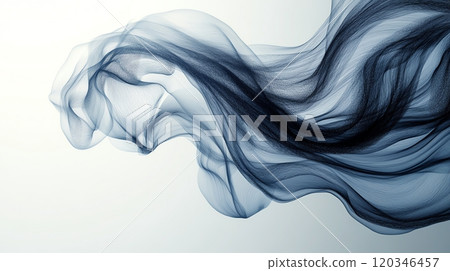 Abstract watercolor strokes in vibrant rainbow hues on a white background. A celebration of diversity, individuality, and inclusivity of the LGBTQ community. 120346457
