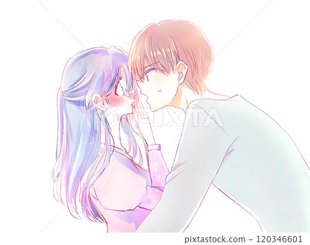 一個安慰的男人和一個哭泣的女人 一個安慰的男人和一個哭泣的女人 120346601