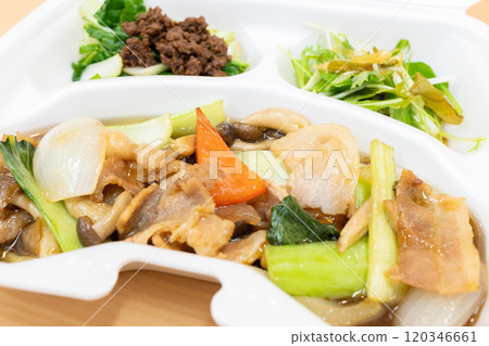 美味的蠔油炒五花肉 120346661