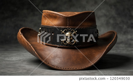 weathered leather pirate hat 120349030