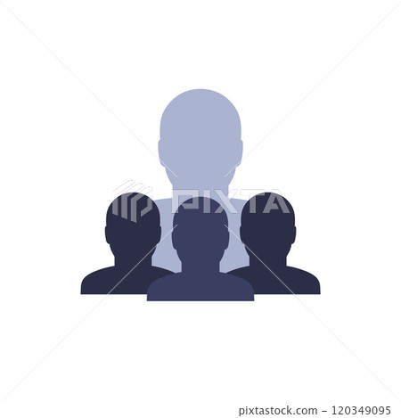 influence icon on white, influencer vector 120349095