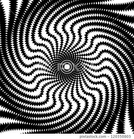 Psychedelic hypnotic spiral, hypno circle pattern. Concentric magic spiral, radial hypnotic vector twist motion background or geometric psychedelic swirl optical illusion. Circular whirlpool pattern Psychedelic hypnotic spiral, hypno circle pattern. Concentric magic spiral, radial hypnotic vector twist motion background or geometric psychedelic swirl optical illusion. Circular whirlpool pattern 120350803