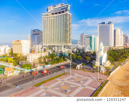 A resort town in Vietnam. A resort town in Vietnam. 120351247