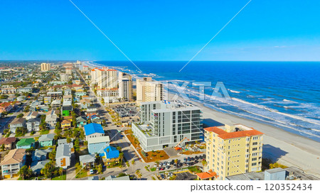Jacksonville Beach Flordia - aerial view Jacksonville Beach Flordia - aerial view 120352434