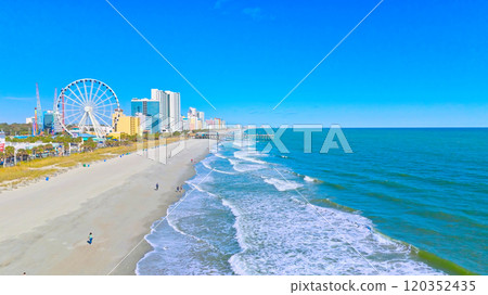 Myrtle Beach South Carolina - aerial view 120352435
