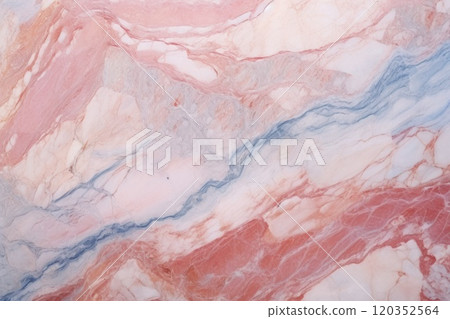 Pastel Marble texture blue red yellow with gold veins. Natural pattern of marble. Surface of stone, granite. Stylish design. For background, ceramic floor, wall tiles, interior, tile wallpaper. 120352564