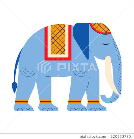 Asian Elephant National Animal of Thailand 120353780