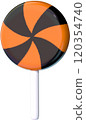 3d sweet dessert lollipop candy 120354740
