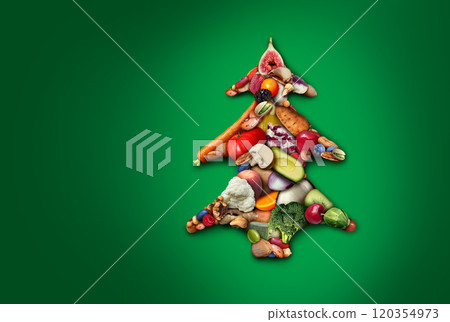 Vegan Christmas Holiday Food Vegan Christmas Holiday Food 120354973
