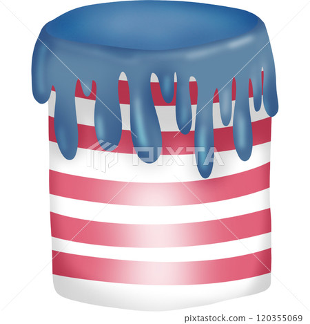 4th of july usa cake 120355069