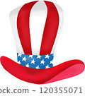 USA flag hat 120355071