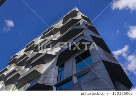 Residential building The Silo by Cobe Architects at Nordhavn, Copenhagen, Denmark, Europe Residential building The Silo by Cobe Architects at Nordhavn, Copenhagen, Denmark, Europe 120356002