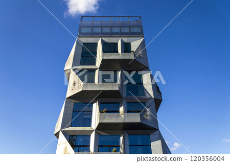 Residential building The Silo by Cobe Architects at Nordhavn, Copenhagen, Denmark, Europe 120356004
