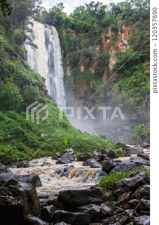Thompson Falls in Kenya 120357690