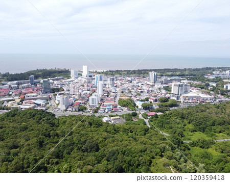 Miri in Malaysia where based for Gunung Mulu National Park. The history is deeply rooted in oil and gas production, as Miri is the birthplace of the Malaysian petroleum industry. 120359418