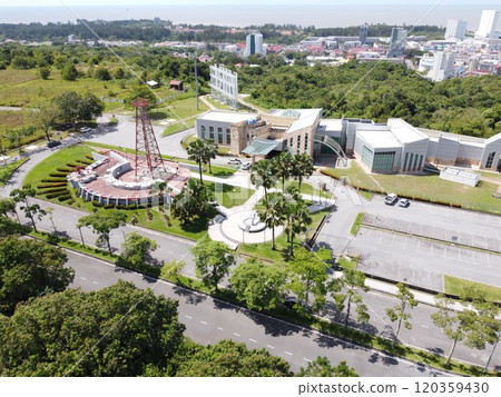 Miri in Malaysia where based for Gunung Mulu National Park. The history is deeply rooted in oil and gas production, as Miri is the birthplace of the Malaysian petroleum industry. Miri in Malaysia where based for Gunung Mulu National Park. The history is deeply rooted in oil and gas production, as Miri is the birthplace of the Malaysian petroleum industry. 120359430