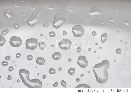 wall or gray wall , gray background or gray floor or grey wall or grey background and rain droplet 120362314