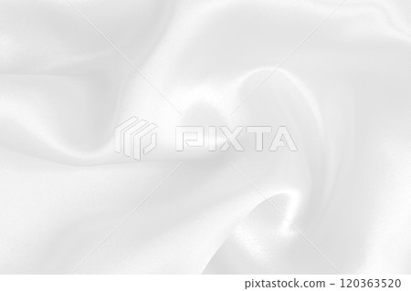 White fabric texture for background and design, beautiful pattern of silk or linen. 120363520