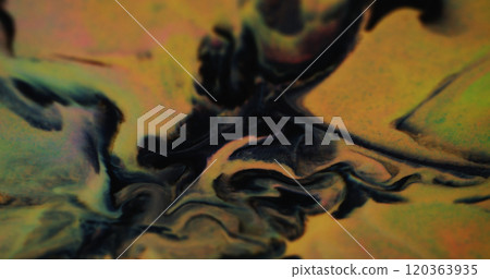 Stream expansion. Transition paint. Dark opaque liquid spread on light mesh surface. Contrast ink flooding effect on wet blot shape texture. Stream expansion. Transition paint. Dark opaque liquid spread on light mesh surface. Contrast ink flooding effect on wet blot shape texture. 120363935