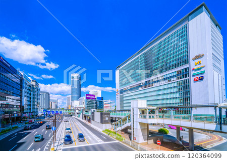 日本橫濱城市景觀 新橫濱站、橫濱王子 H 等景觀....通往明天的道路...通往新時代...=4天 120364099