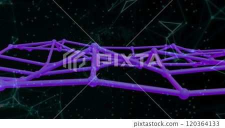 Image of digital data processing over networks of connections 120364133