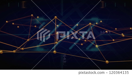 Image of digital data processing over networks of connections 120364135