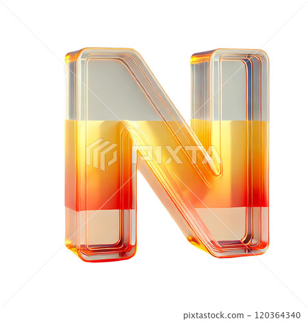 3D letter  N  120364340