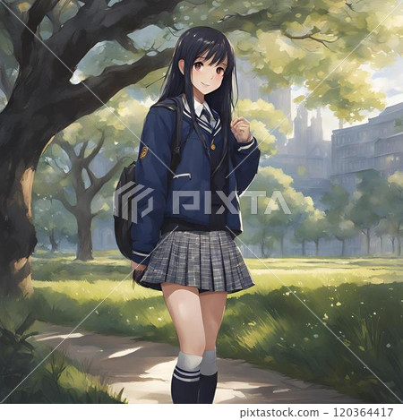 uniform school girl 120364417