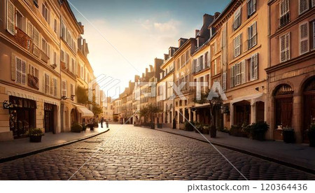 French style street 120364436